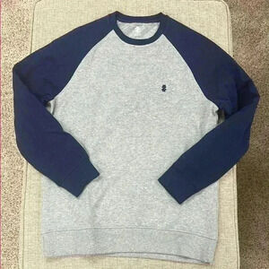 Men’s Izod Grey & Blue Sweater